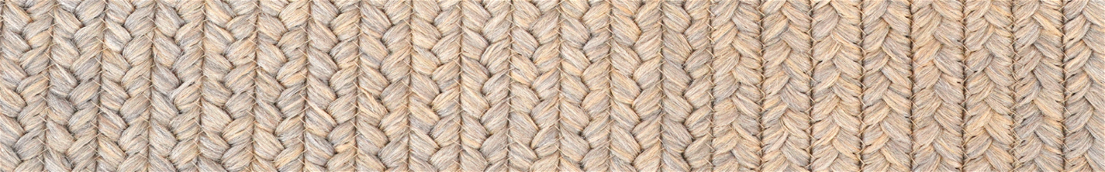 10 x 10 - 2.5 x 6' - Brown Braided Rugs