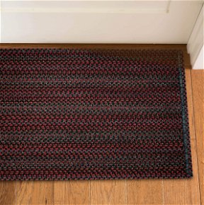 Room Homespice Cabernet Rectangle Ultra Durable Rug With Rug Pad