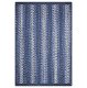 Mystic Ultra Durable Slim small braided blue rug 