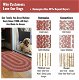 Quality Red Braided Oval Rug