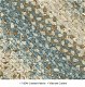 Baja Blue Cotton Braided Oval Rug zoom image