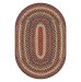 Biscotti Multi Color Oval Braided Rugs