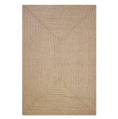 Biscuit Brown Braided Area Rugs