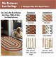 Red Braided Oval Rug Customer Favorite 