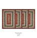 Chester Red - White Jute Braided Accessories