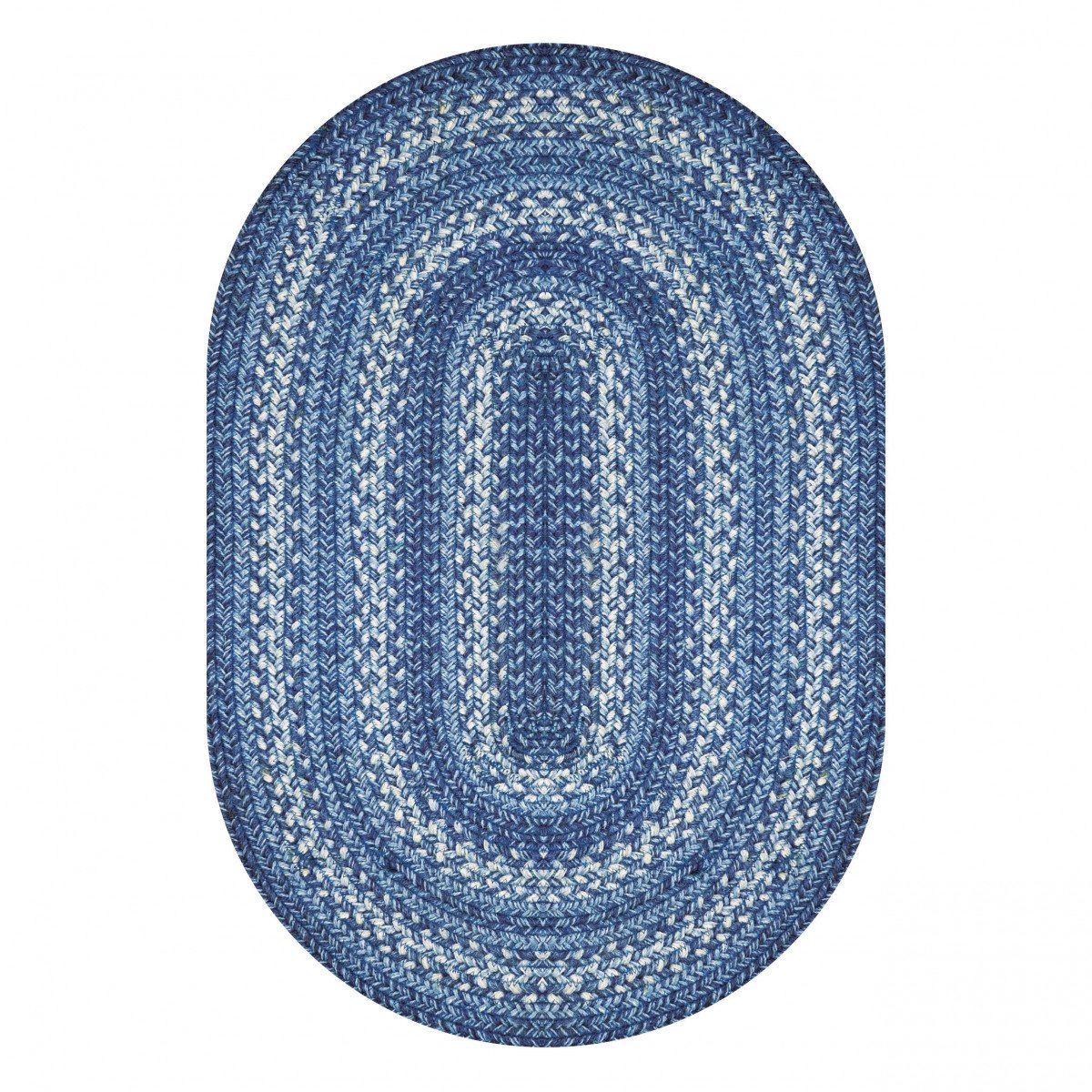 Blue Braided Rugs Add A Touch Of Charm