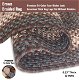 Premium and thick Driftwood Brown Indoor/Outdoor Braided Oval Rug 