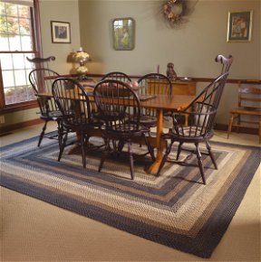 Driftwood Brown Ultra Durable Braided Oval Rugs