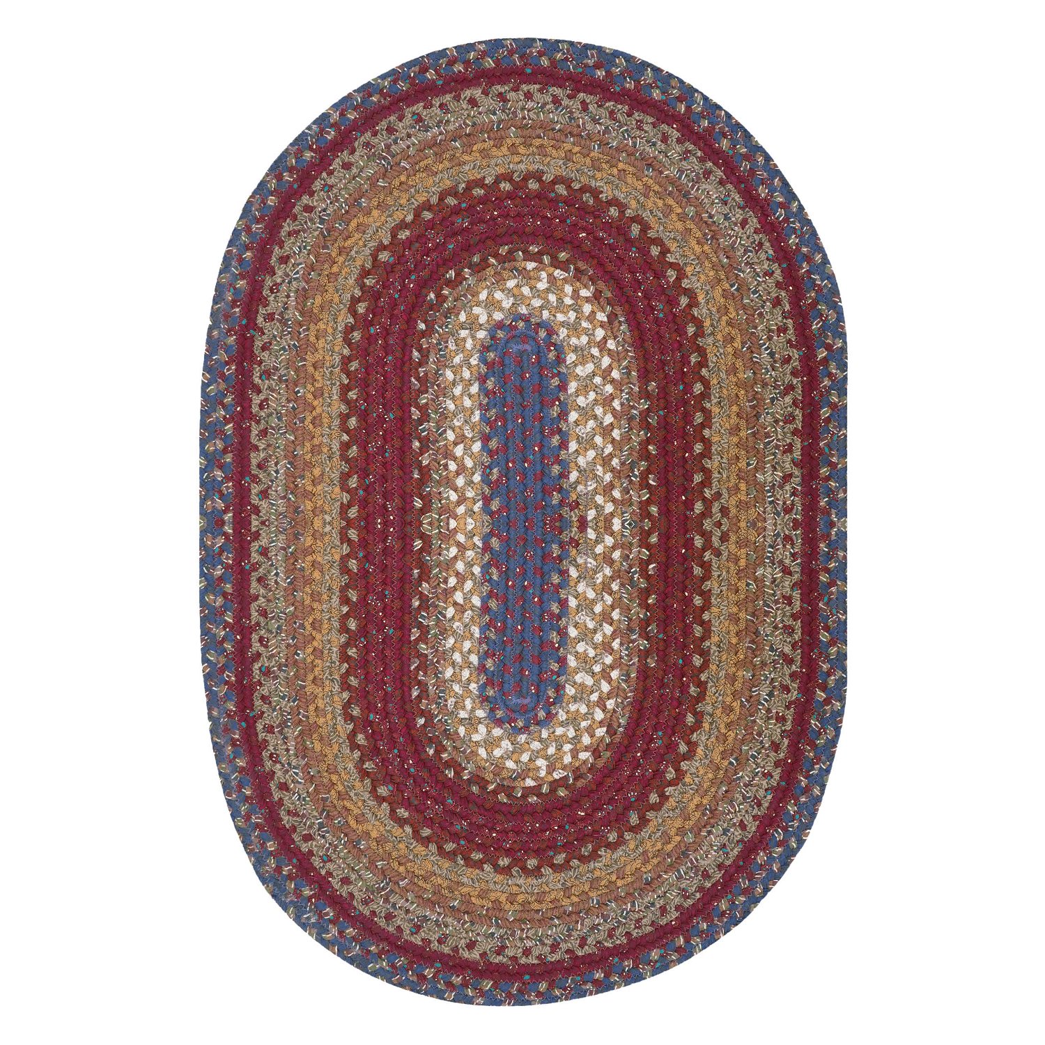 Hand-woven Natural Jute Oval Area Rugs for Kitchen 4 X 6, Braided RAG RUG 5  X 7 for Living Room, Hand-knotted Bedroom Area Rugs 3 X 5 