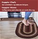 Montgomery Black - Burgundy Ultra Durable Braided Oval Rug for kitchen