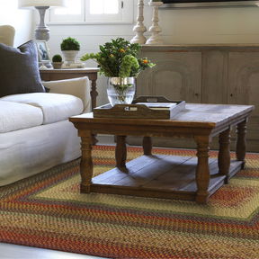 Room Neverland Multi Color Cotton Braided Rugs