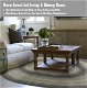  Grey Braided Oval Rug for Living and Bedroom