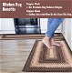 Driftwood Brown Ultra Durable Small Braided Rugs In Set