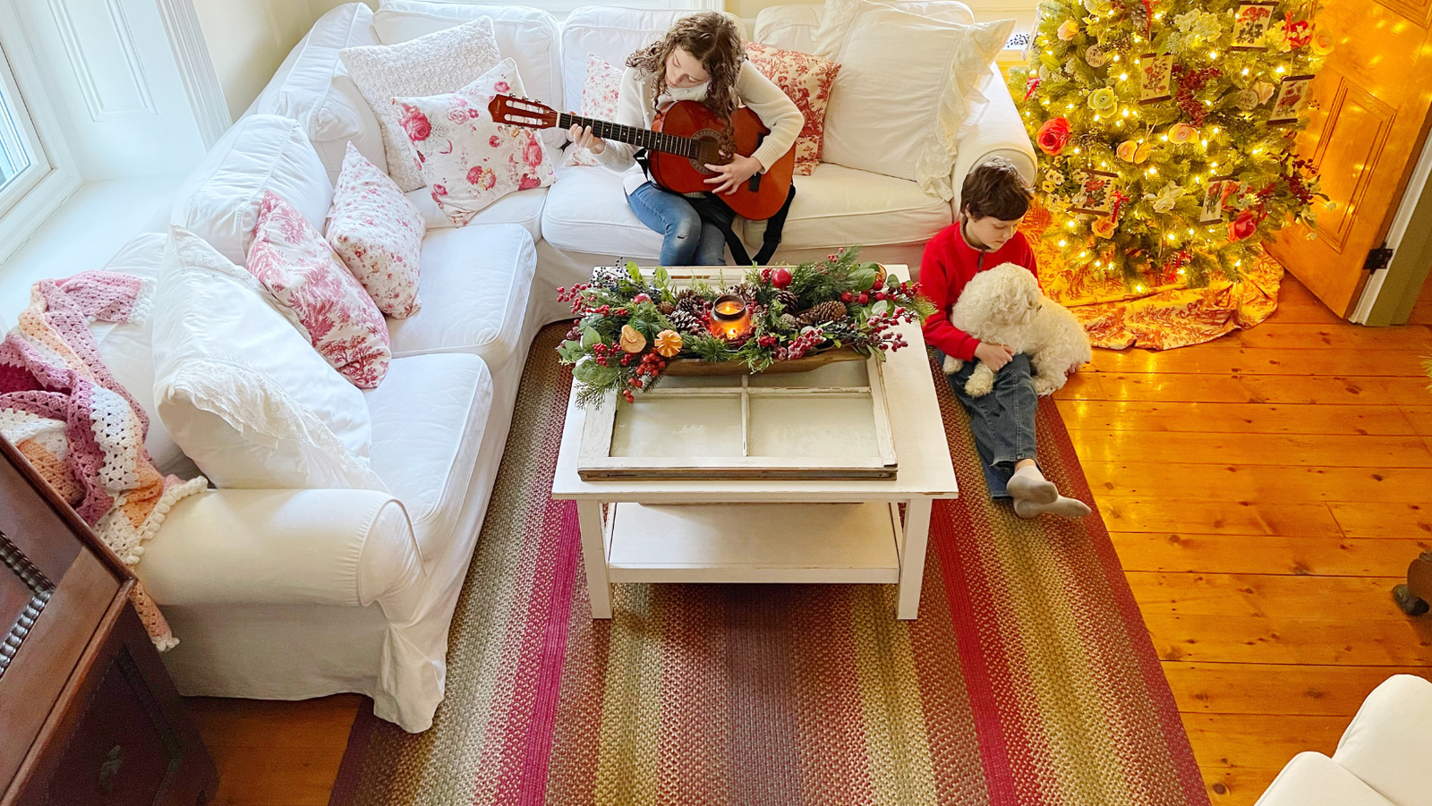 holiday braided rugs