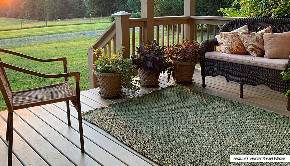 Hunter basket weave