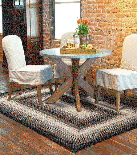 Green Mist Outdoor Braided Rugs