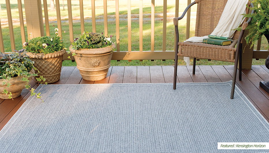 Kensington Horizon Grey Ultra Durable Braided Rugs