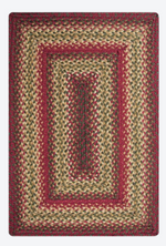 Homespice Decor Cotton Braided Pumpkin Pie Red Rug – Rugs Done Right